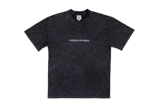 HIGH PUSH Stone Wash Tee